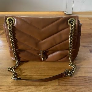 Rebecca Minkoff Maxi Eddie Quilted leather shoulder bag.
